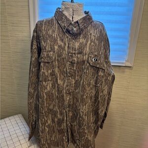 Mossy Oak Woodland Camouflage Shirt